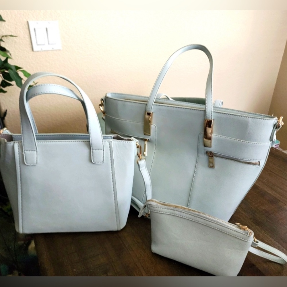 ❣️HP❣️Set of 3 Nested Computer Bag, Purse & Cosmetic Bag